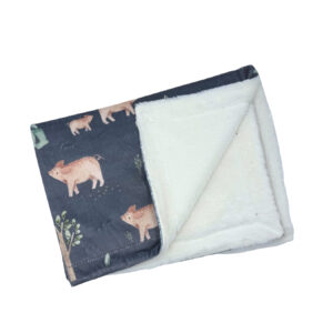Fur Blanket - Little Piggy